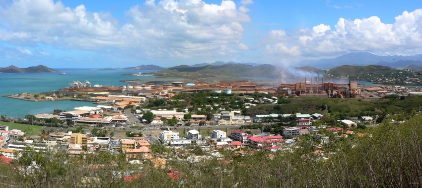 6- Gros plan sur Doniambo la S.L.N 
